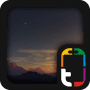 MYCOLORSCREEN Minimal Mountain Theme логотип