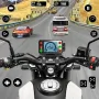 Highway Rider Bike Racing: Crazy Bike Traffic Race логотип