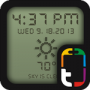 MYCOLORSCREEN LCD Retro Theme логотип
