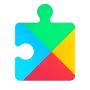Сервисы Google Play логотип
