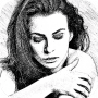 Portrait Sketch логотип