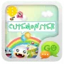 GO SMS Pro CuteMonster ThemeEX логотип