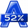 Alcohol 52% логотип