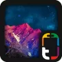 MYCOLORSCREEN Mountain Landscape Theme логотип