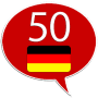 Немецкий 50 языков логотип