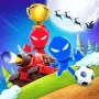 Stickman Party: Игры на 1 2 3 4 игрока бесплатно логотип