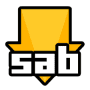 SABnzbd+ логотип