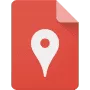Google Мои карты логотип