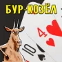 Карточная игра Бур-Козёл логотип