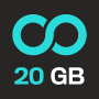 Degoo: 20 ГБ места в облаке логотип